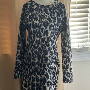 Zara print zebra mini dress